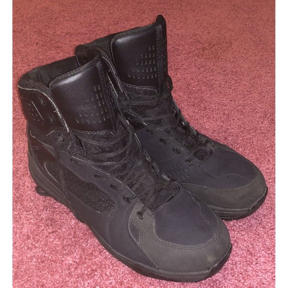 5.11: Mens Sz 15 Black Tactical Halcyon Waterproof, Shock Absorbing Boot main image 12
